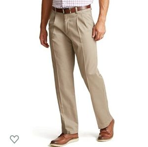 Dockers pleated front classic fit slacks